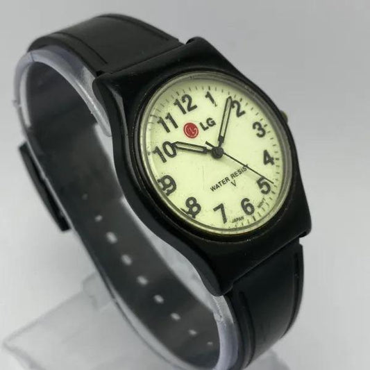 LG Quartz Watch Radium Dial Men’s Watch for Men & Boys